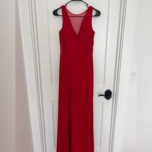 Red dress size 6 like new!